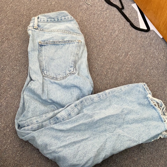Agolde 90s distressed light wash jeans - Picture 10 of 12